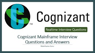 Cognizant CTS Mainframe Interview Questions and Answers  RealTime Questions for Experienced 🔥🤞🔥🤞 [upl. by Noreik]