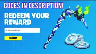 STILL WORKING Minty Pickaxe Codes In Description Fortnite [upl. by Wood]