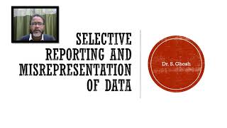 Selective Reporting and Misrepresentation of Data [upl. by Colville]