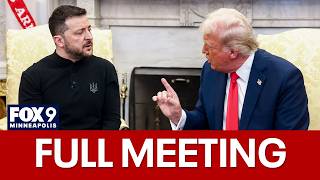 TrumpZelenskyy meeting filled with tense moments FULL MEETING [upl. by Waynant866]