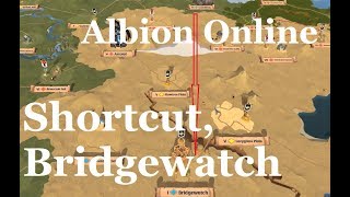 Albion Online  Caerleon to Bridgewatch fast almost safely [upl. by Damiani224]