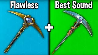 10 BEST PICKAXES OF ALL TIME in FORTNITE Best Harvesting Tools [upl. by Resay]