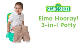 Sesame Street Elmo Hooray 3in1 Potty [upl. by Diskson]