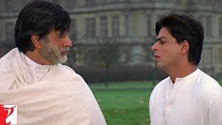 Mohabbat Ki Taaqat  Dialogue  Mohabbatein  Amitabh Bachchan Shah Rukh Khan  Aditya Chopra [upl. by Doraj]