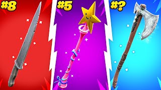 27 Most TRYHARD Pickaxes Fortnite [upl. by Areta]