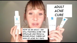 Effaclar La Roche Posay Review amp How to Use It for Adult Acne [upl. by Nabetse]