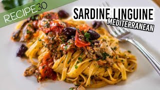 Sardine Linguine Mediterranean Flavours [upl. by Hortensia505]