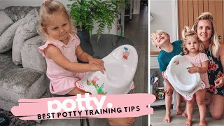 MY BEST POTTY TRAINING TIPS  POTTY TRAIN IN 4 DAYS [upl. by Lovell466]