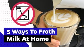 How To Froth Milk At Home Best Milk Frothers Review [upl. by Annmarie]