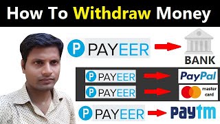 How to withdraw money from Payeer to Bank Account  Payeer to PayTM  Payeer to PayPal amp Master Card [upl. by Nais]