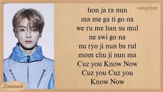 NCT U  Know Now Easy Lyrics [upl. by Tnek]