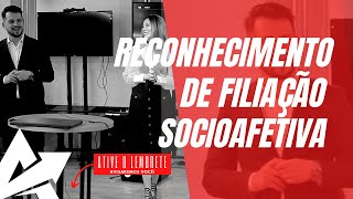 DIREITO DE FAMÍLIA Reconhecimento de filiação socioafetiva [upl. by Margarita844]