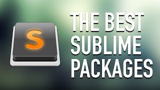 Sublime Text 3 Setup  Most Important Packages [upl. by Tsirhc]