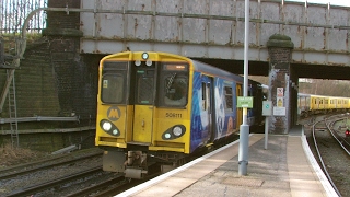 Half an Hour at 216  Birkenhead North Station 1022017  Class 507 508 terminus [upl. by Mose]