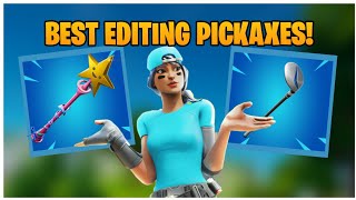 THE BEST Fortnite Pickaxes for FAST EDITING And why a good Pickaxe is important [upl. by Hawkins413]